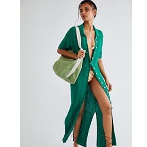 Free people Riding waves sweater midi dress